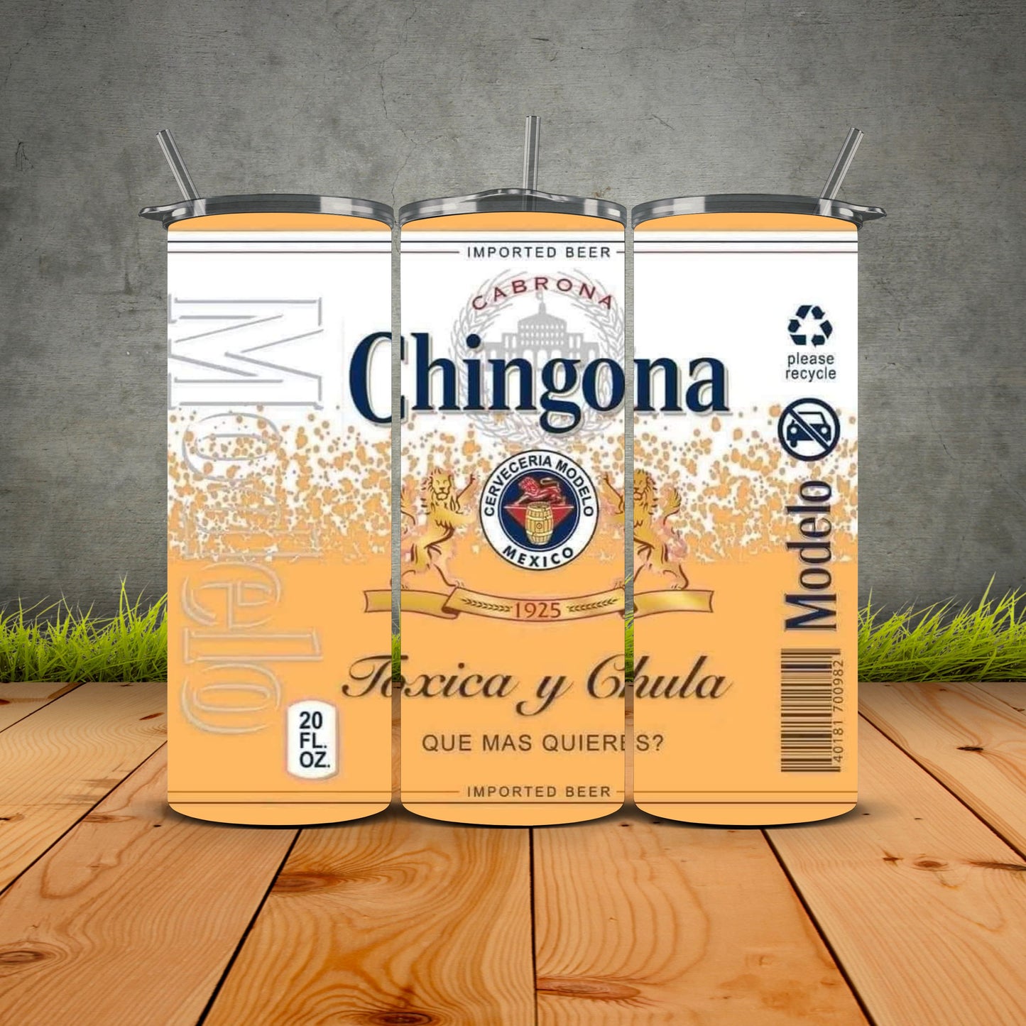 Chingona Vibes Only Modelo Inspired Tan