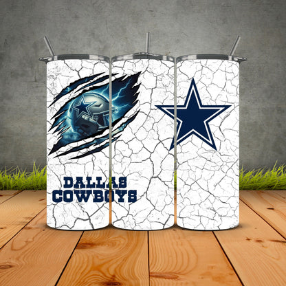 Football Claw Team Tumblers