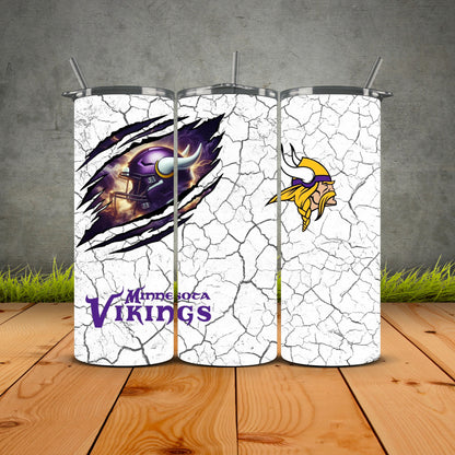 Football Claw Team Tumblers