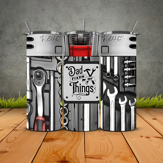 Dad Fixer Of Things Tumbler