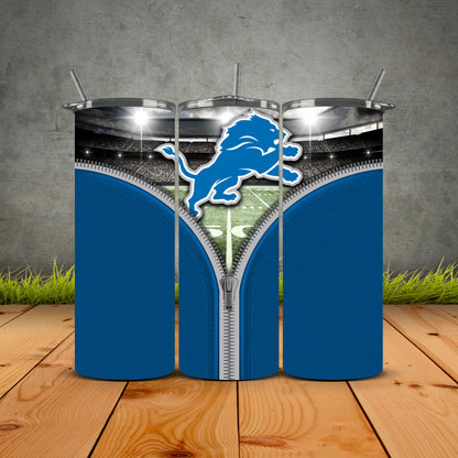 Zipper Football Tumblers