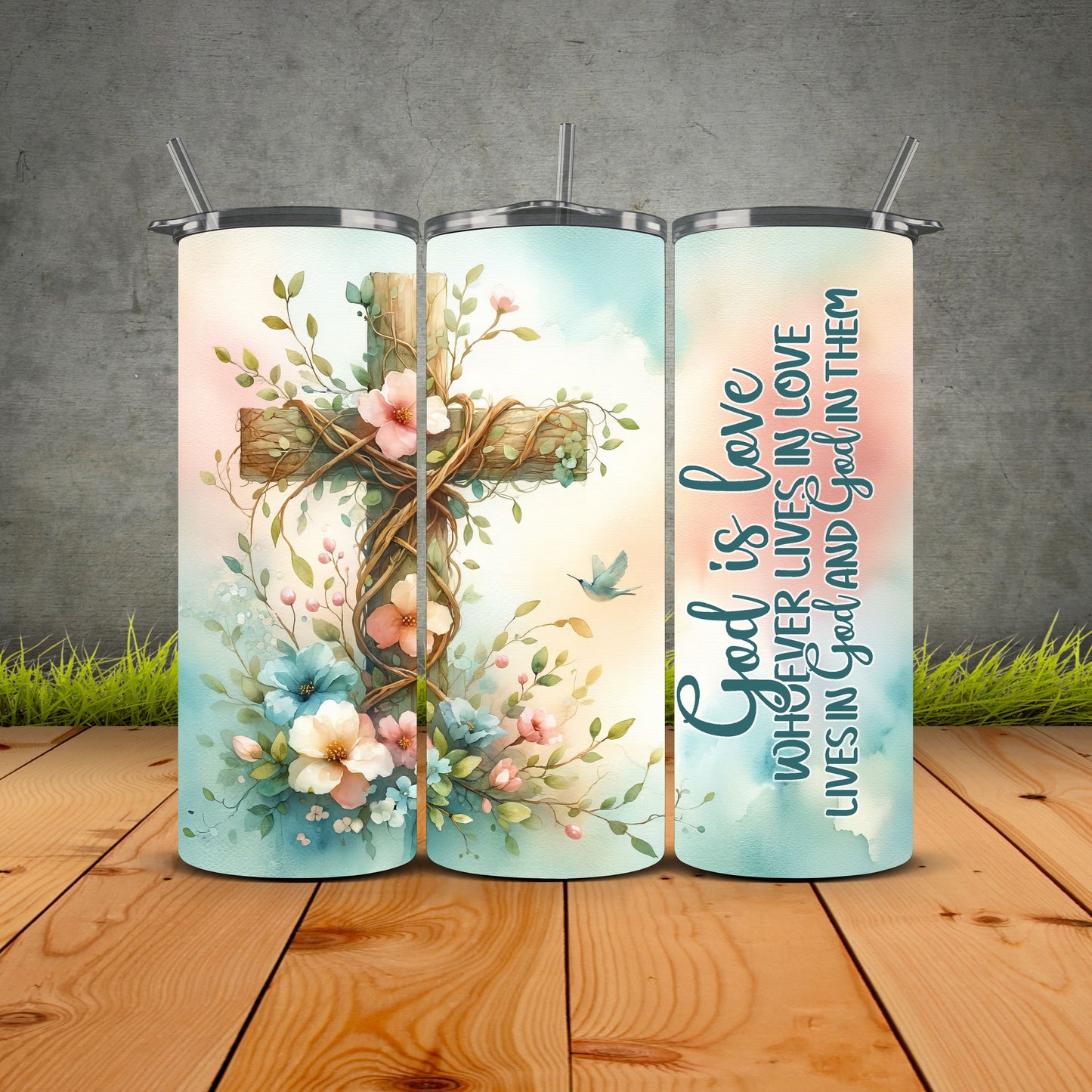 God Is Love Tumbler