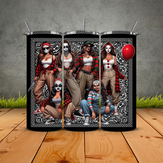 Halloween Chingonas Tumblers