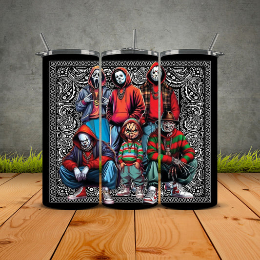 Halloween Chingones Tumblers