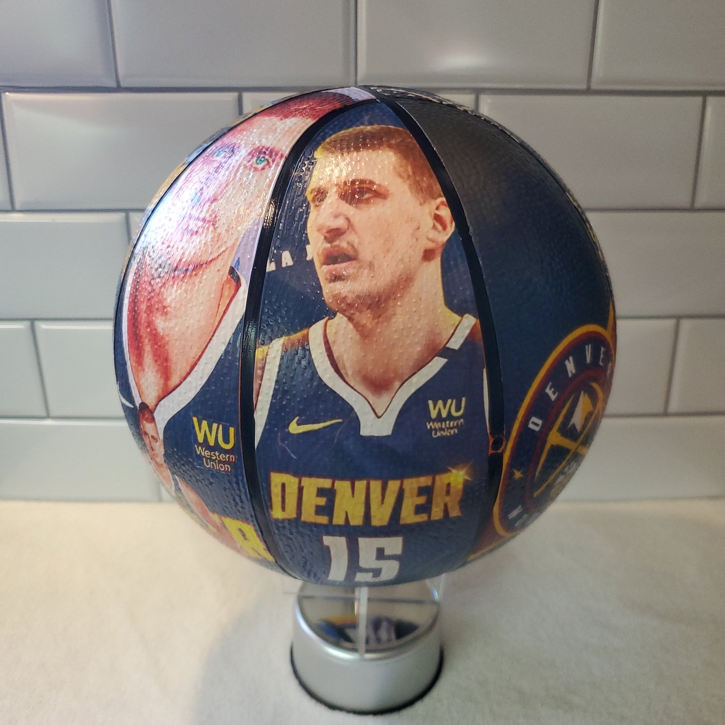 Customized Team Basketball Keepsake