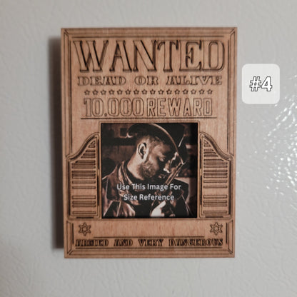 Western Wanted Dead Or Alive Frame