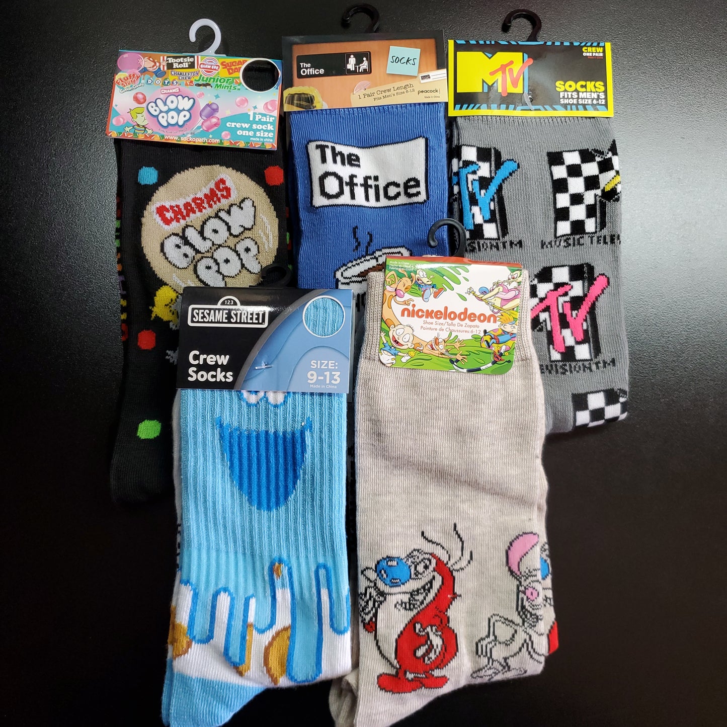 NEW 4!! Odd Sox popular snacks, funny crazy sox, crew socks for men, women, teen, gift ideas, birthday, holidays (List 4)