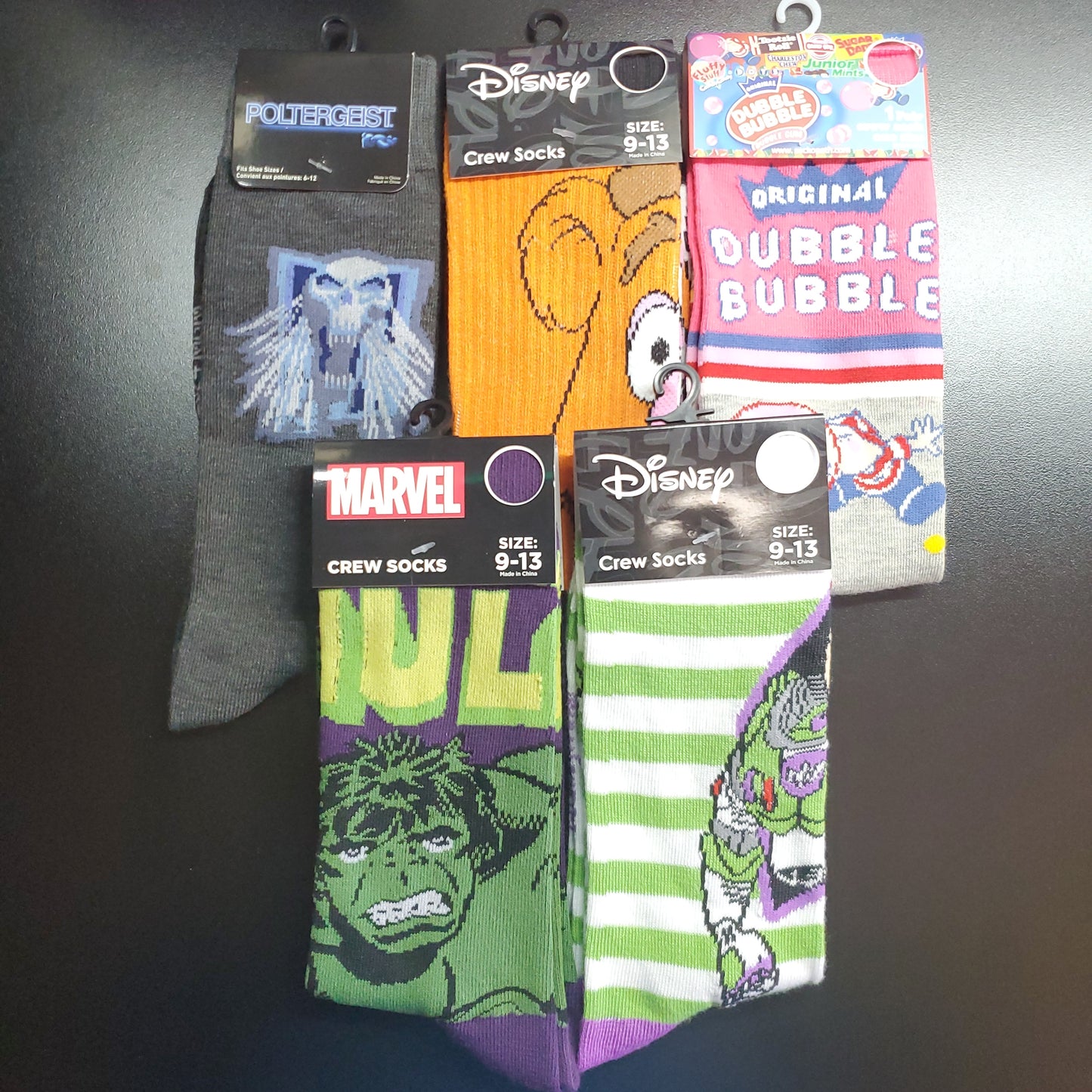 NEW 6!! Odd Sox popular snacks, funny crazy sox, crew socks for men, women, teen, gift ideas, birthday, holidays (List 6)