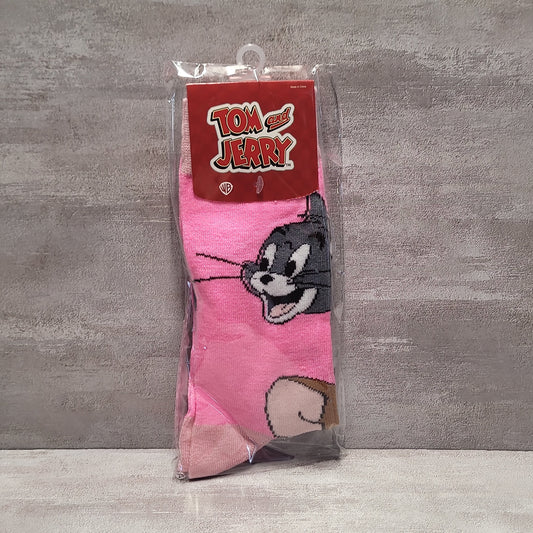 Crazy Sox - Tom And Jerry Pink