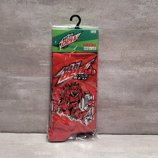 Crazy Sox - Mt Dew Code Red