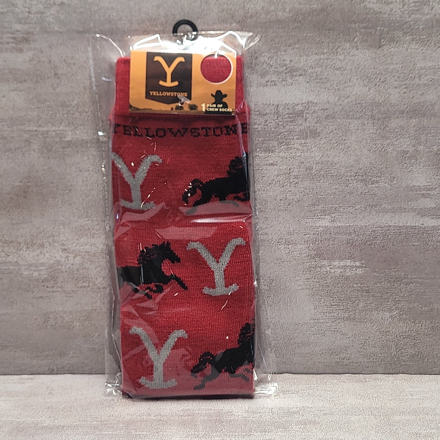 Crazy Sox - Yellowstone Red