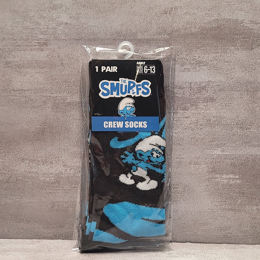 Crazy Sox - Smurfs Blue