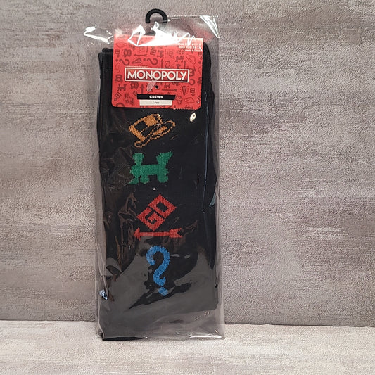 Crazy Sox - Monopoly Tokens Black