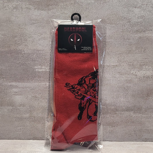 Crazy Sox - Deadpool Red