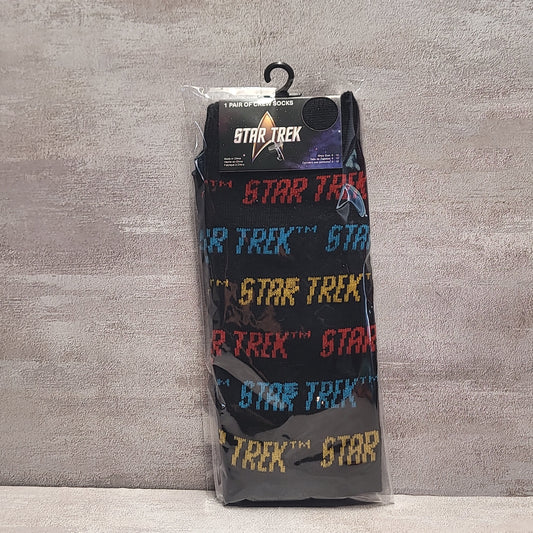 Crazy Sox - Star Trek Multi Color Name