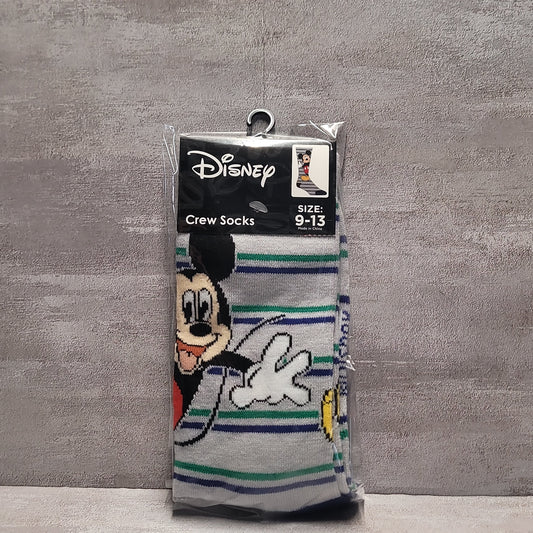 Crazy Sox - Mickey Blue And Green Striped