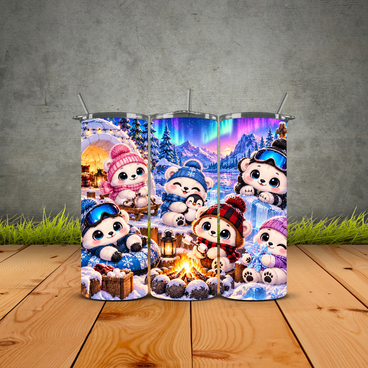 Igloo Polar Bear Campfire