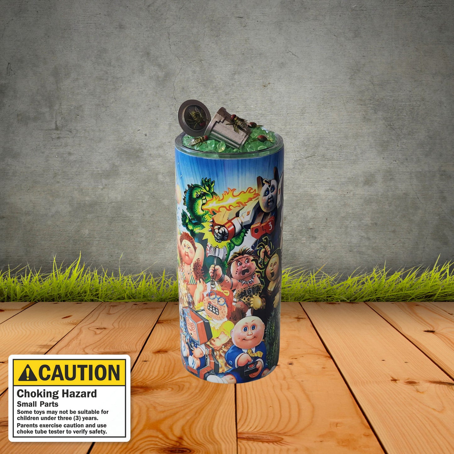 Kids Garbage Pail Light Up Tumbler (15oz)