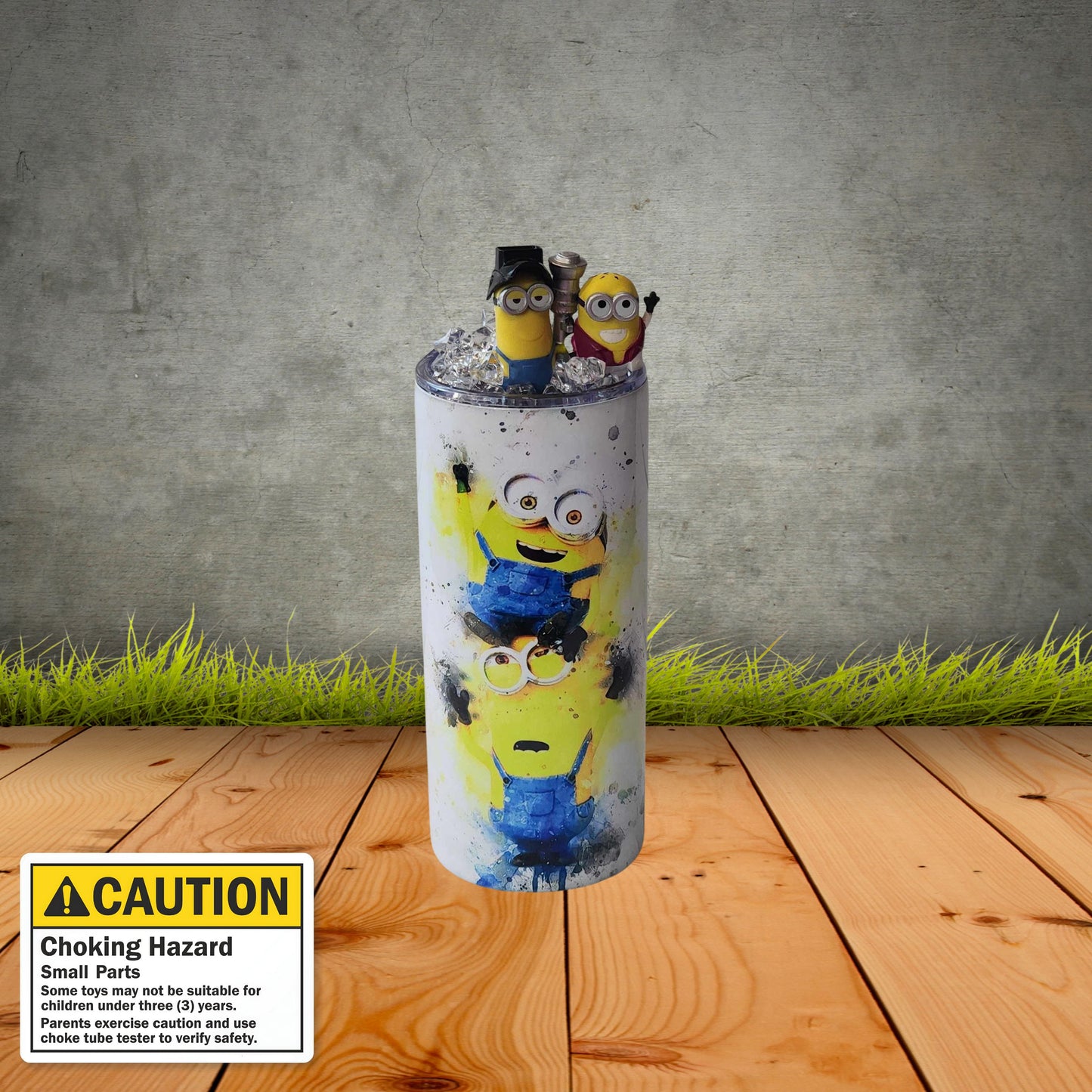 Kids Minion Light Up Tumbler (15oz)