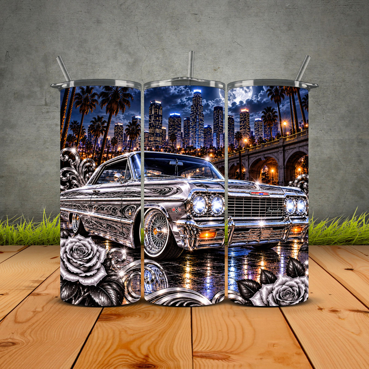 Liquid Silver Lowrider