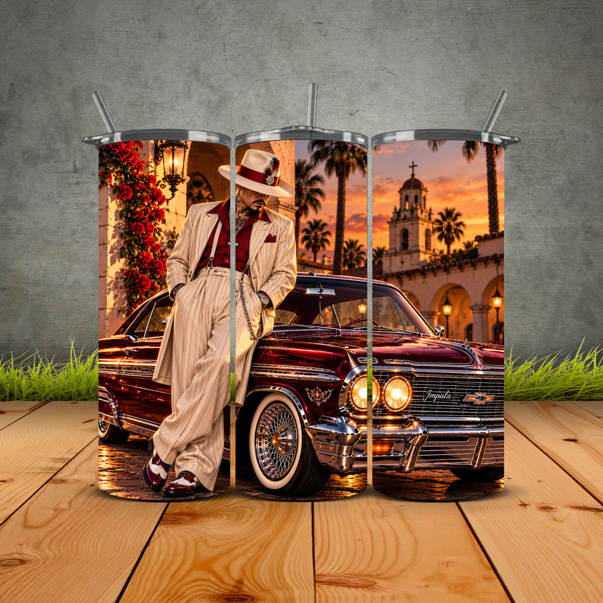 Pachuco Burgundy Sunset