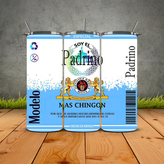 Padrino Mas Chingon Tumbler