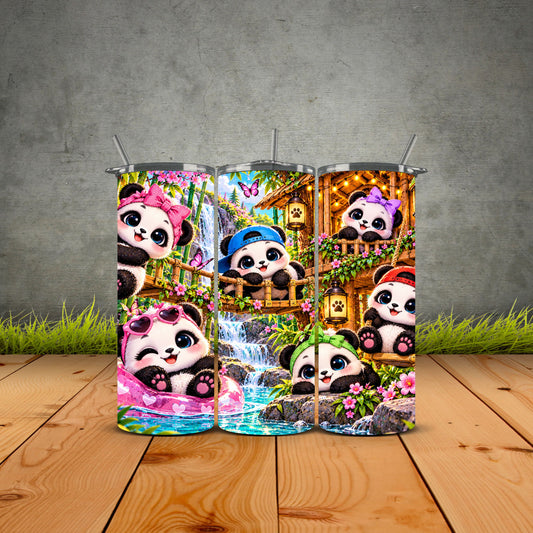 Panda Bamboo Playground