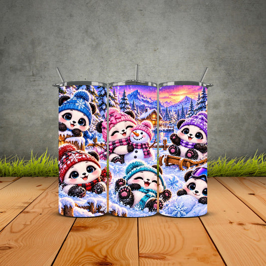 Panda Winter Wonderland