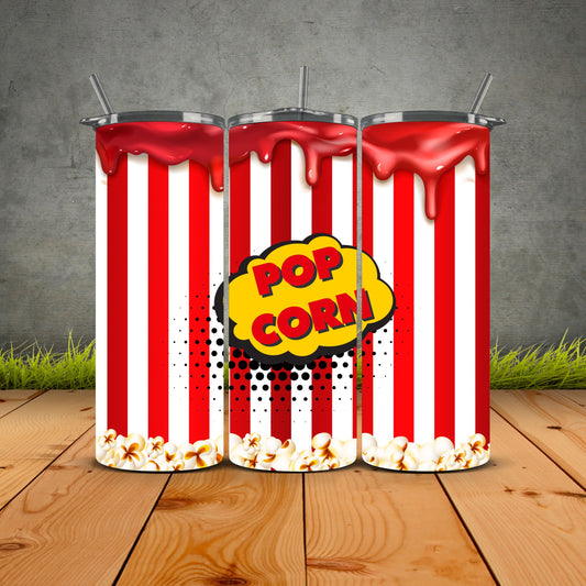Popcorn Candy Drip Tumbler