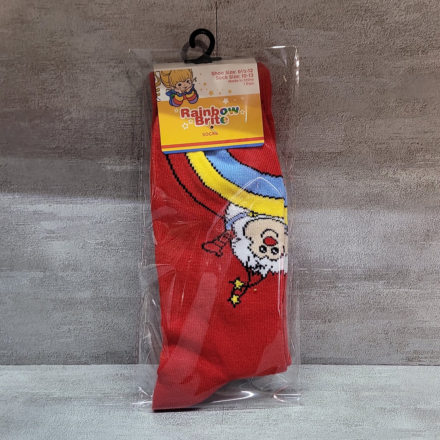 Crazy Sox - Rainbow Brite Red