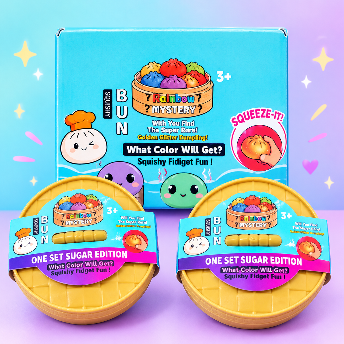 Mini-Size Mystery Squishy Sensory Toy