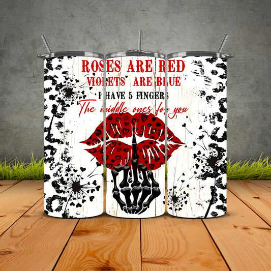 Roses Are Red Tumbler