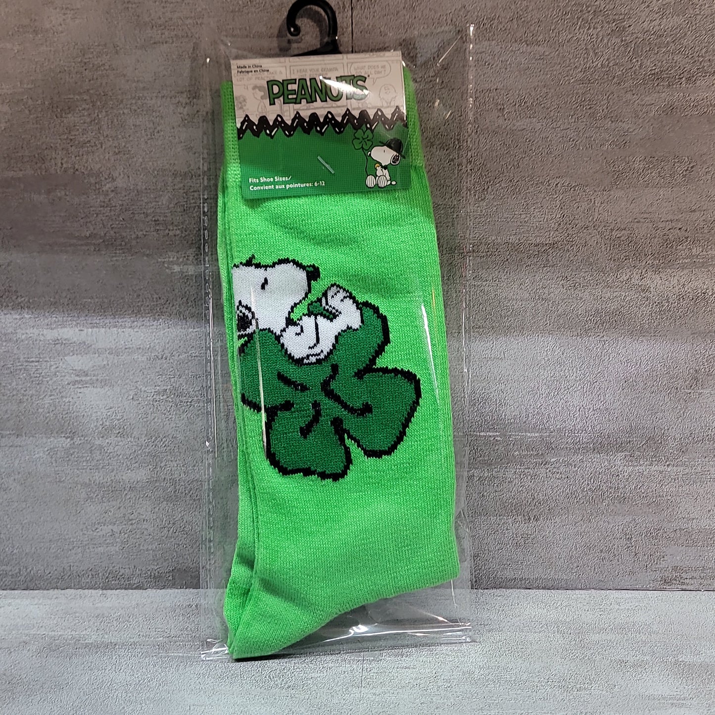 Crazy Sox - Snoopy St Patrick's Day