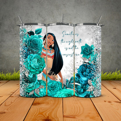 Princess Positive Quote Tumblers