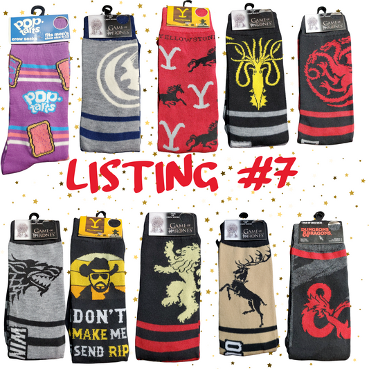 NEW 7!!Odd Sox popular snacks,funny crazy sox,crew socks for men,women,teen,gift ideas,birthday,holidays