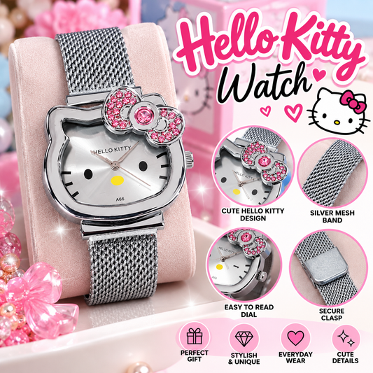 Sparkling Silver HK Watch