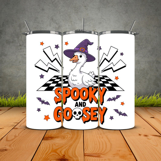 Spooky And Goosey Tumbler