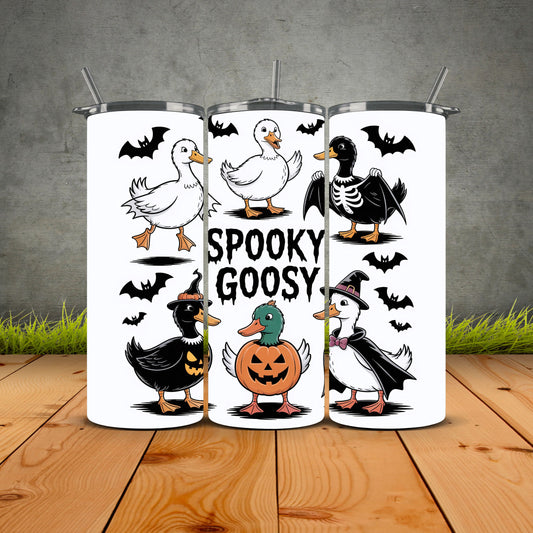 Spooky Goosy Tumbler