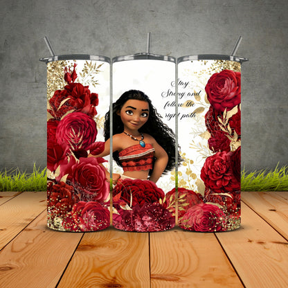 Princess Positive Quote Tumblers