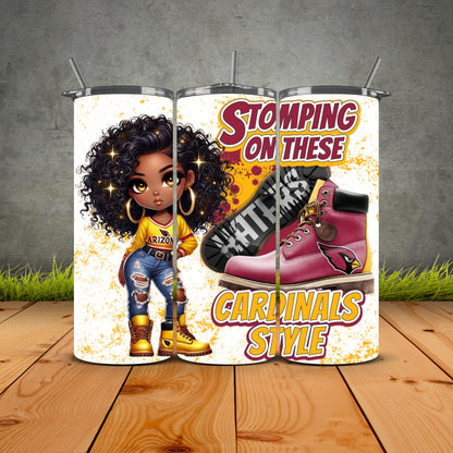 Stomping On These Haters African Diva Style Tumblers
