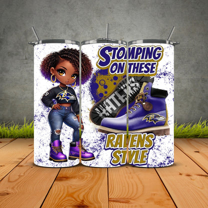 Stomping On These Haters African Diva Style Tumblers