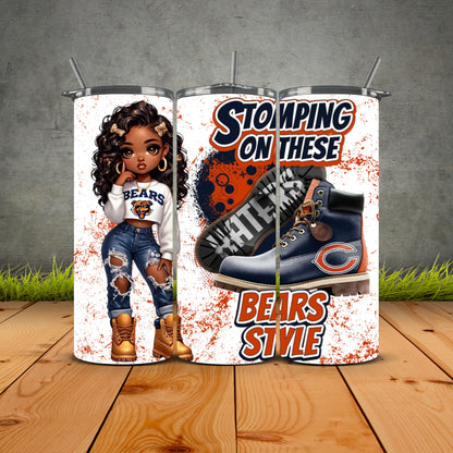Stomping On These Haters African Diva Style Tumblers