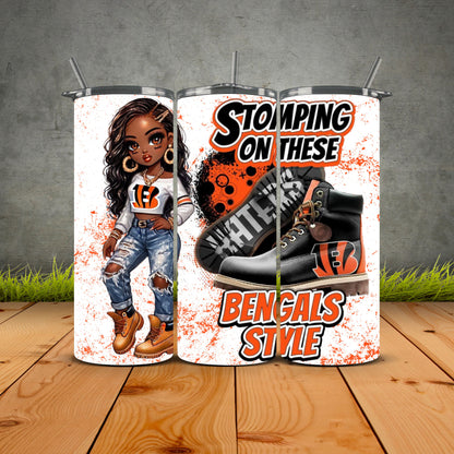 Stomping On These Haters African Diva Style Tumblers
