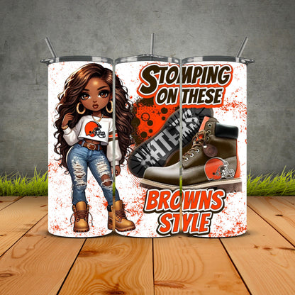 Stomping On These Haters African Diva Style Tumblers