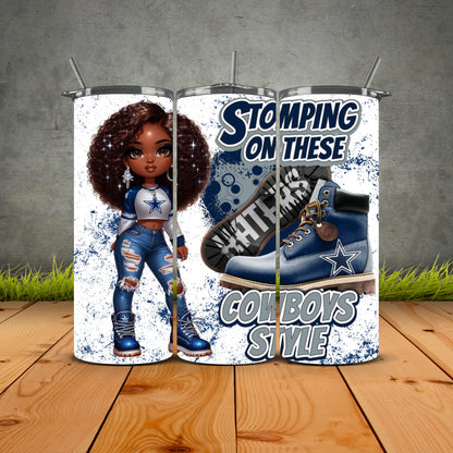 Stomping On These Haters African Diva Style Tumblers