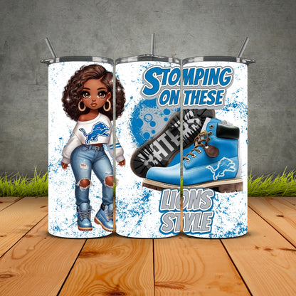 Stomping On These Haters African Diva Style Tumblers