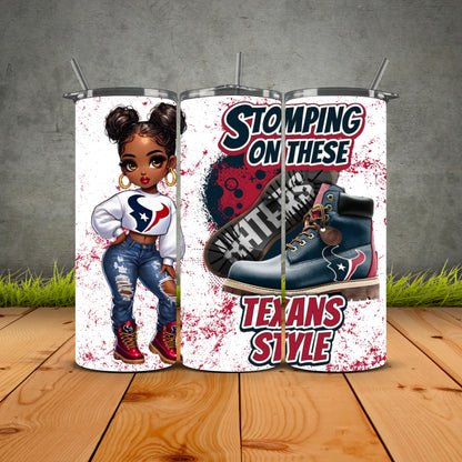 Stomping On These Haters African Diva Style Tumblers