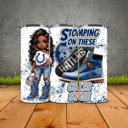 Stomping On These Haters African Diva Style Tumblers