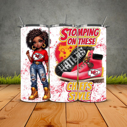 Stomping On These Haters African Diva Style Tumblers