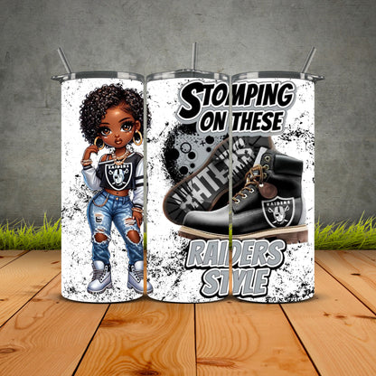 Stomping On These Haters African Diva Style Tumblers